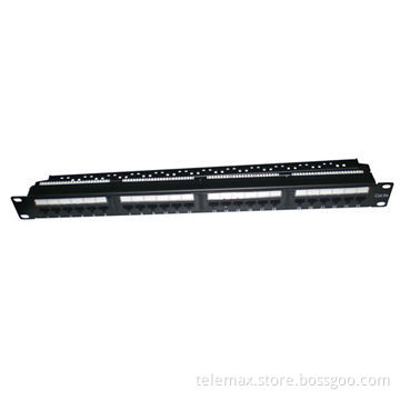 CAT 6a Patch Panel, 24-port Type
